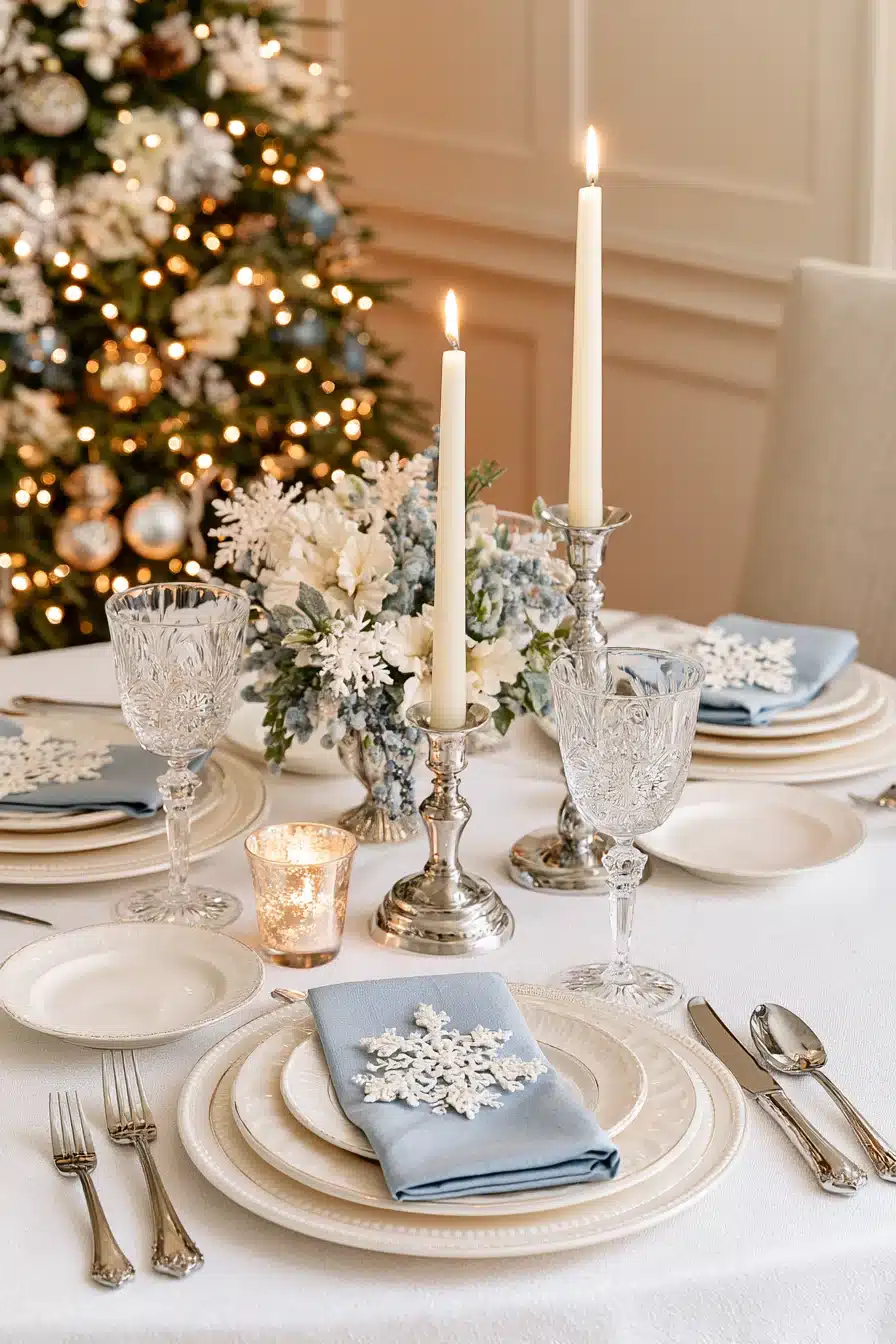 27 Cozy Christmas Table Settings Your Guests Will Love