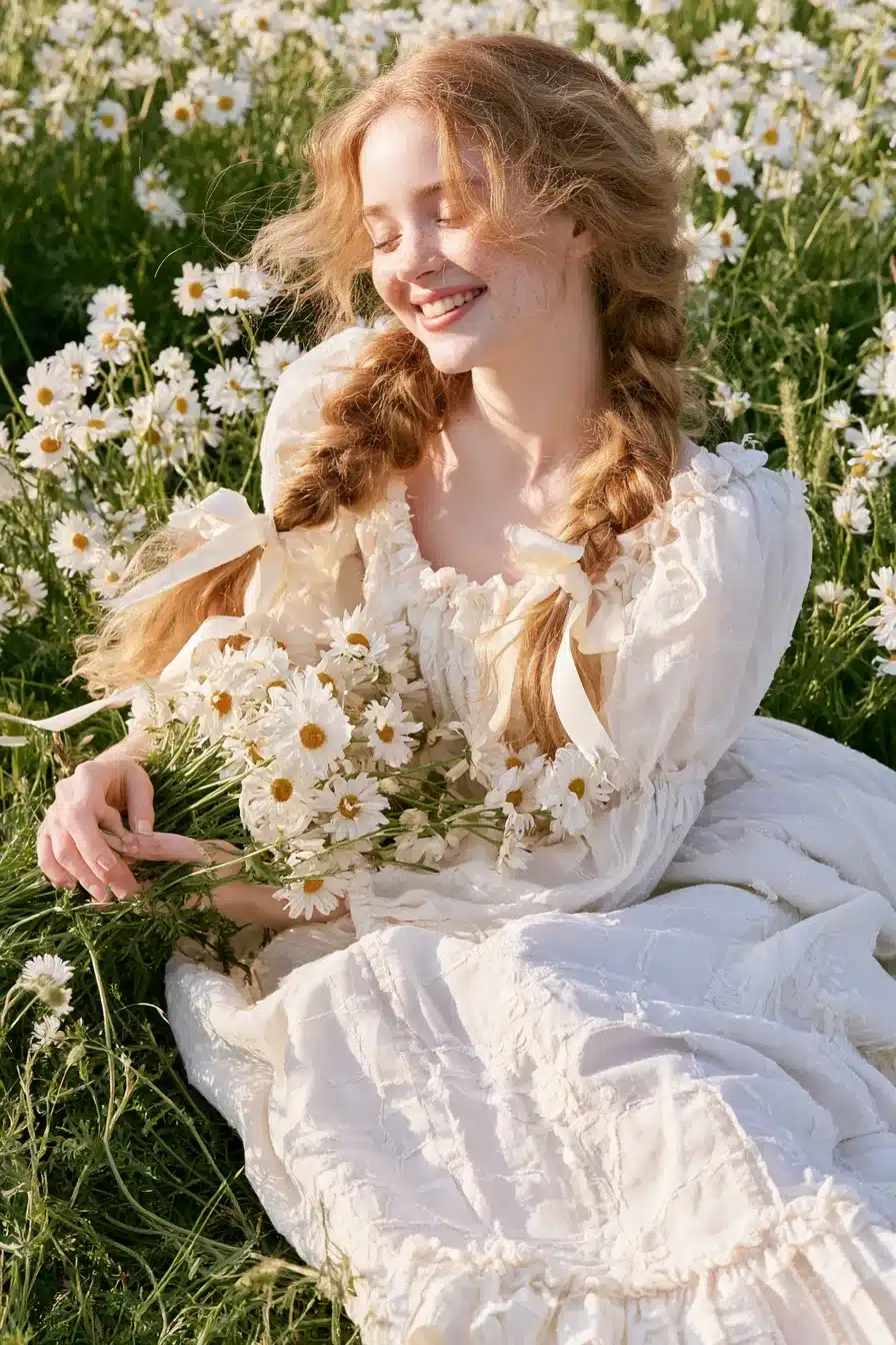 27 Dreamy Cottagecore Aesthetic Hairstyles for a Romantic Countryside Look