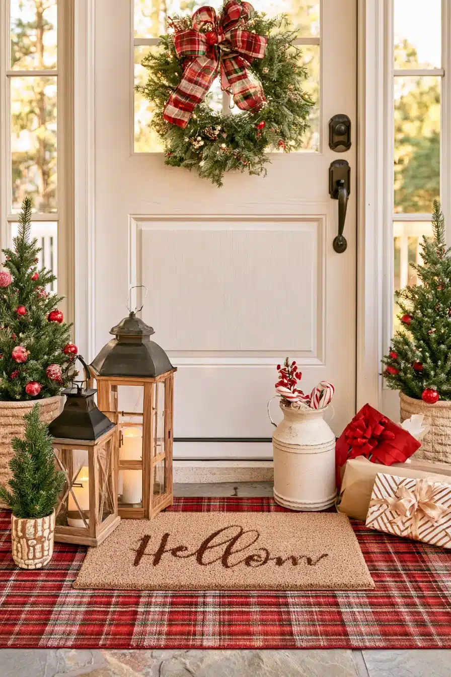 27 Magical Front Porch Christmas Decor Ideas For A Warm Holiday Welcome
