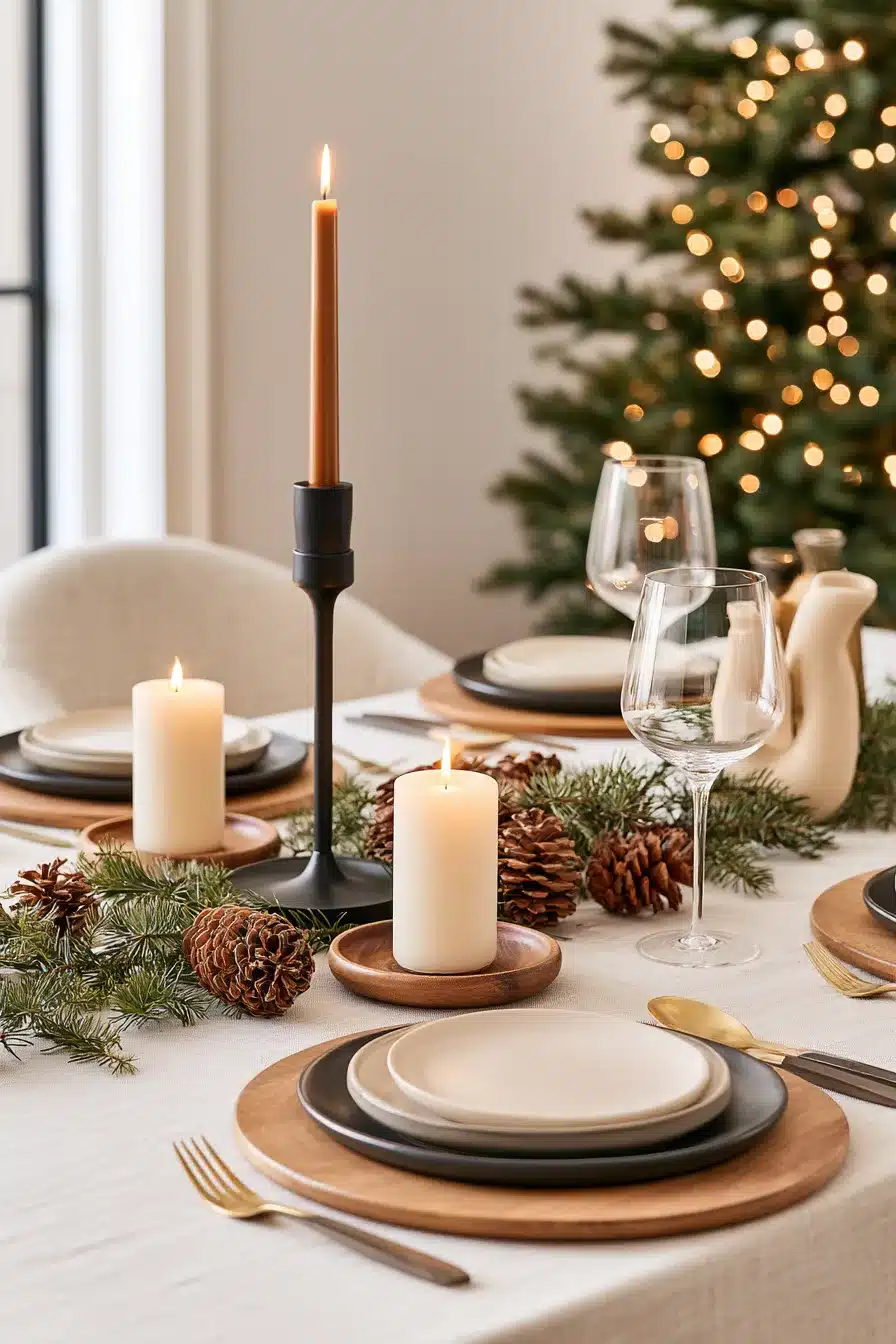 27 Cozy Christmas Table Settings Your Guests Will Love