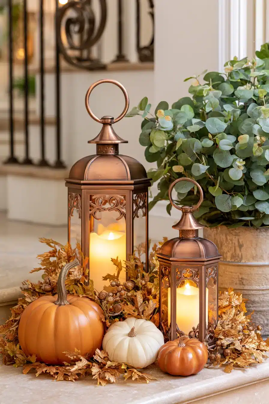 27 Beautiful Fall Entryway Looks to Welcome the Season