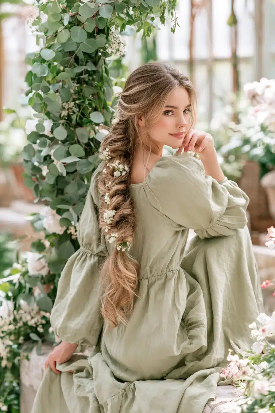 27 Dreamy Cottagecore Hairstyles for Long Hair You Will Love