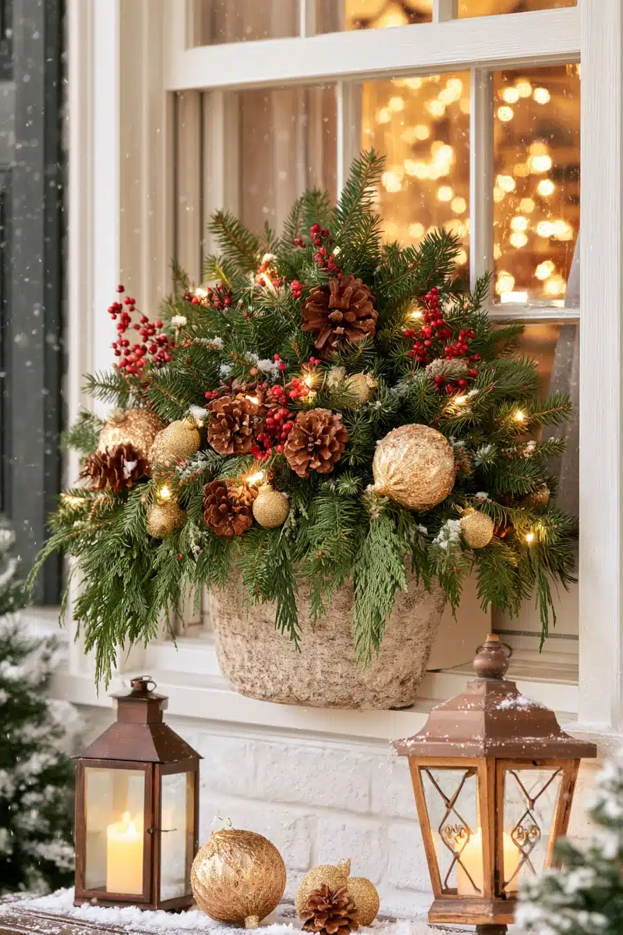 27 Magical Front Porch Christmas Decor Ideas For A Warm Holiday Welcome