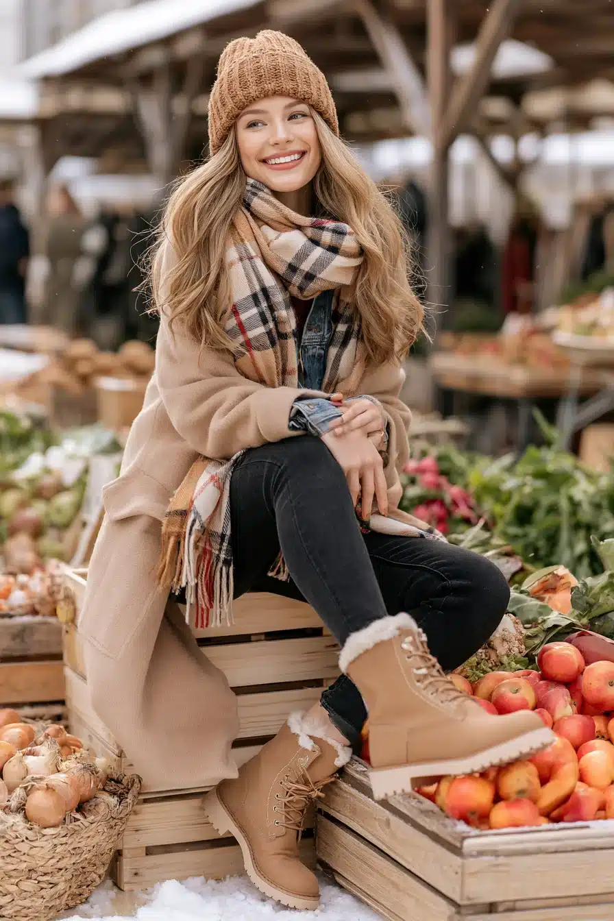 27 Winter Outfits With Scarves That Look Cozy and Chic