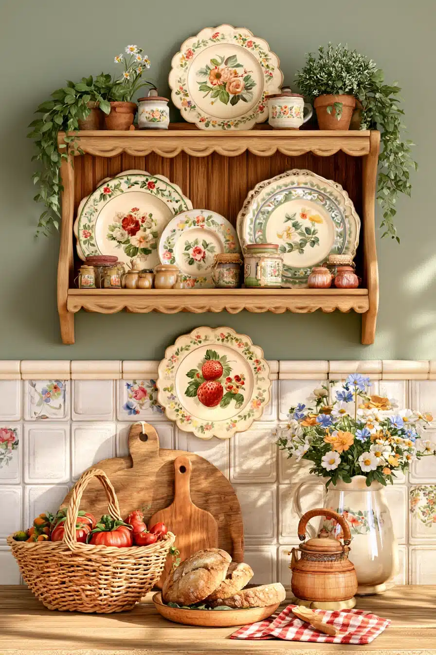 27 Charming Cottagecore Kitchen Decor Ideas for a Cozy Country Home