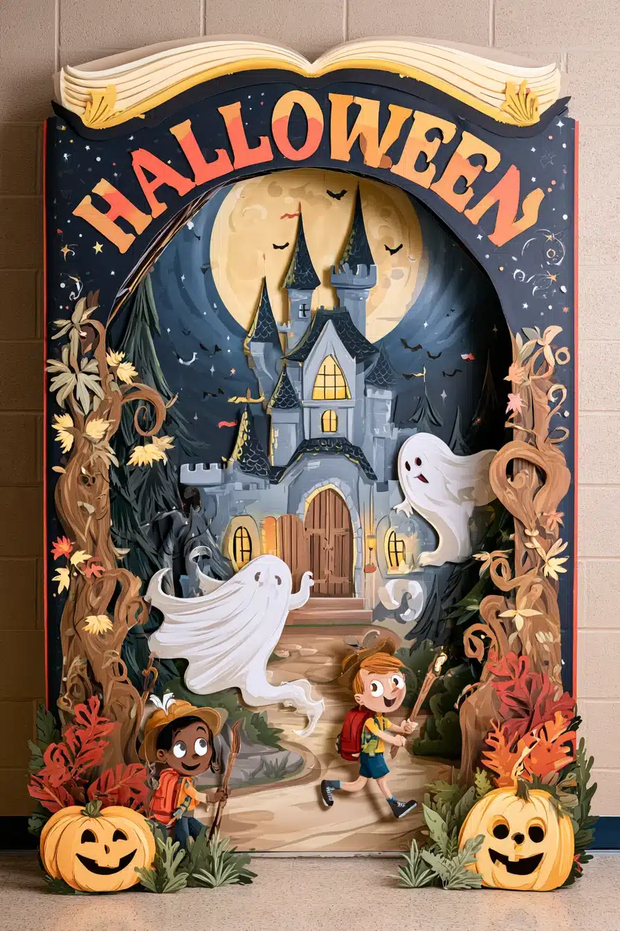 27 Halloween Door Decorations For Classrooms Filled With Spooky Fun