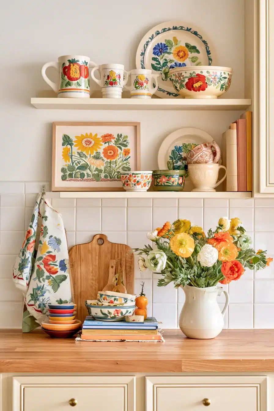 27 Charming Cottagecore Kitchen Decor Ideas for a Cozy Country Home