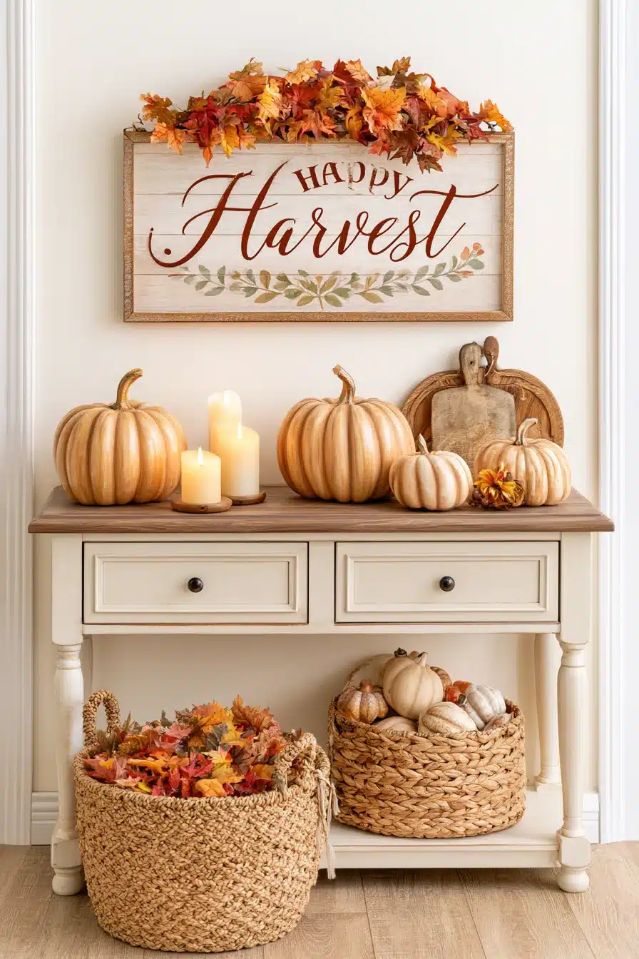 27 Beautiful Fall Entryway Looks to Welcome the Season