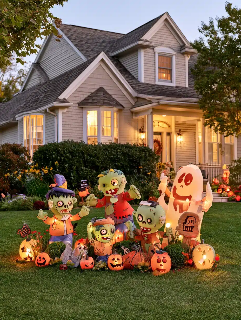 27 Spooky Halloween Yard Decorations for a Hauntingly Fun Outdoor Display