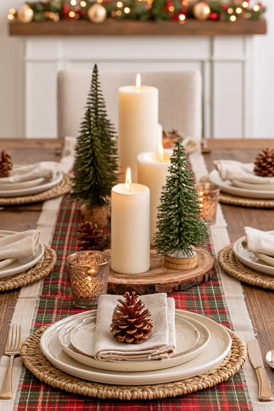 27 Cozy Christmas Table Settings Your Guests Will Love