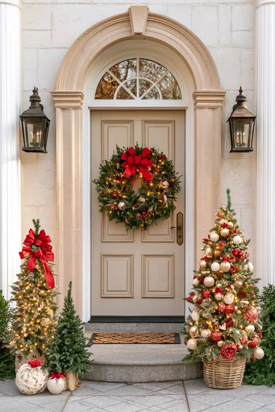27 Magical Front Porch Christmas Decor Ideas For A Warm Holiday Welcome