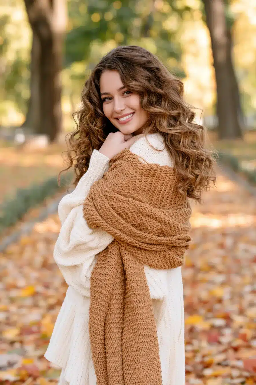 27 Gorgeous Autumn Curly Hairstyles for a Cozy Seasonal Look