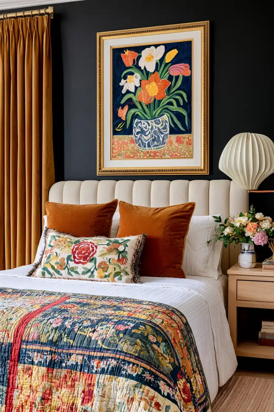 27 Chic Black Accent Wall Bedroom Ideas for Every Style