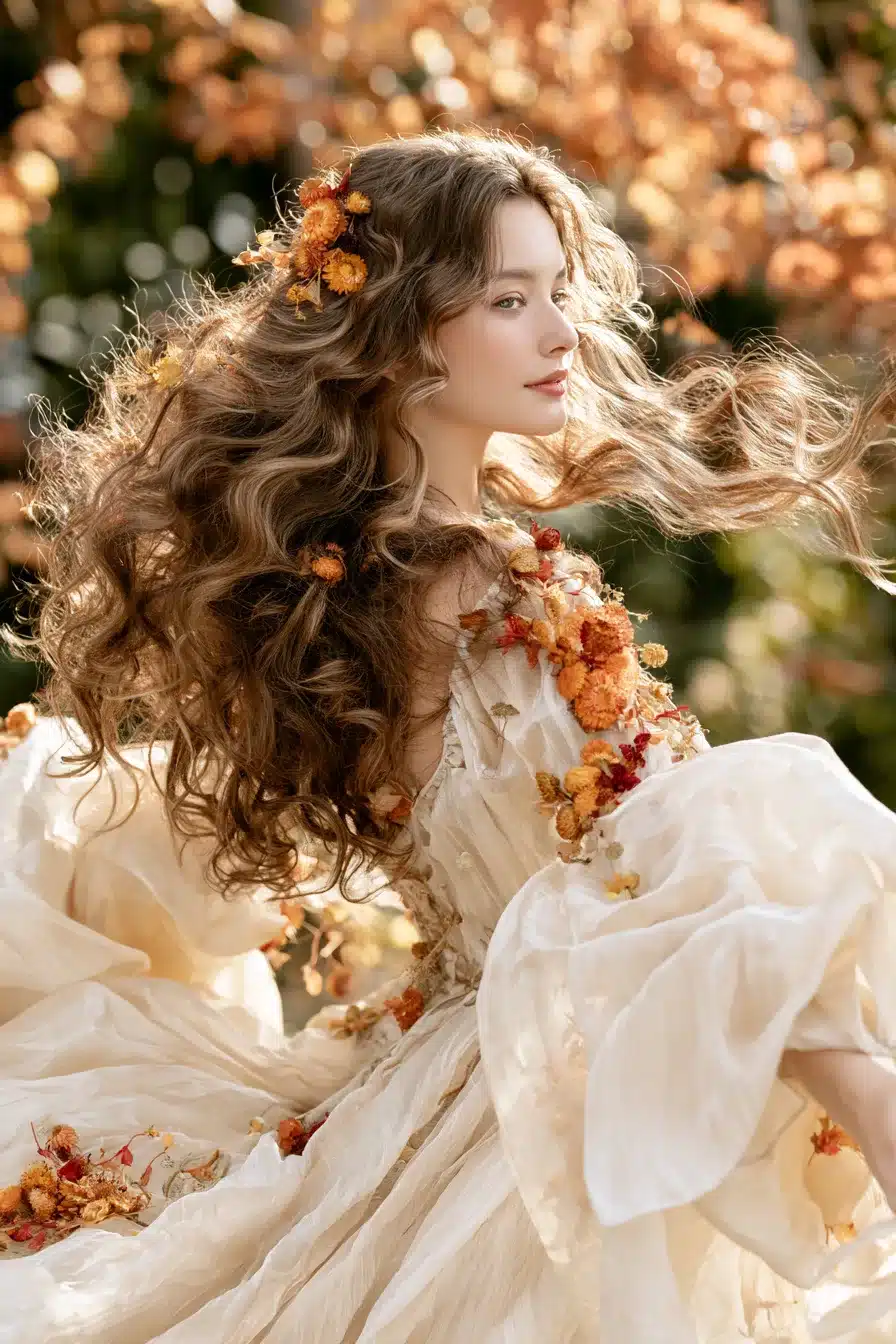 27 Gorgeous Autumn Curly Hairstyles for a Cozy Seasonal Look