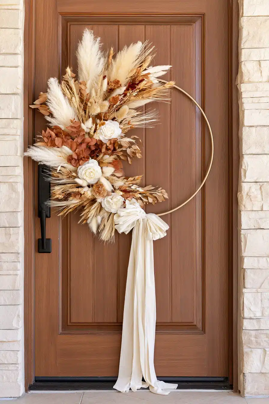 27 Easy DIY Fall Wreaths For A Warm And Welcoming Front Door