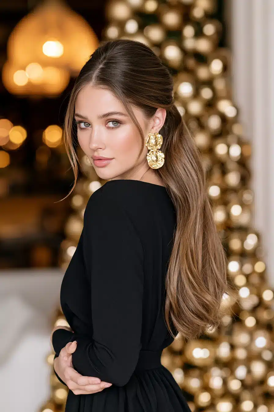 27 Gorgeous Christmas Hair Ideas For A Magical Festive Look