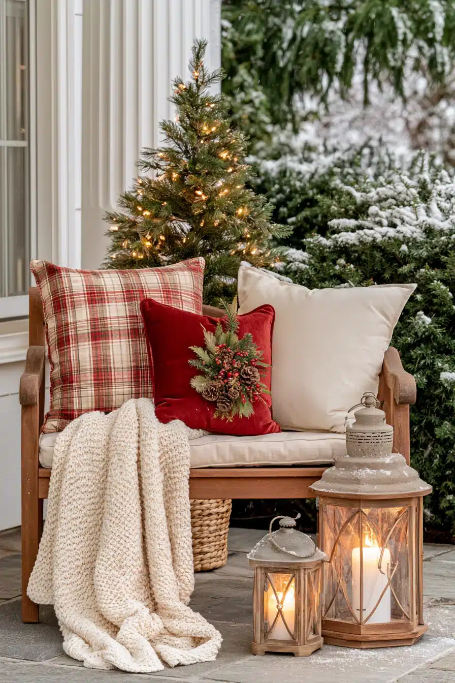 27 Magical Front Porch Christmas Decor Ideas For A Warm Holiday Welcome