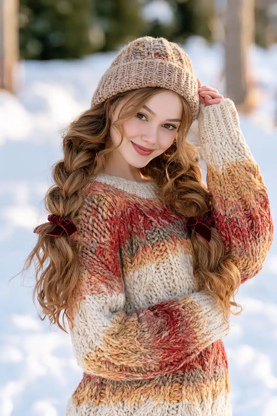 27 Cute Winter Hairstyles For Cozy And Stylish Seasonal Looks