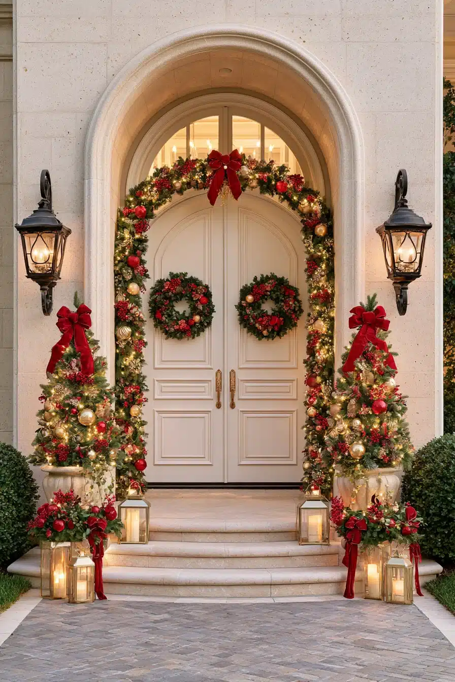 27 Magical Front Porch Christmas Decor Ideas For A Warm Holiday Welcome