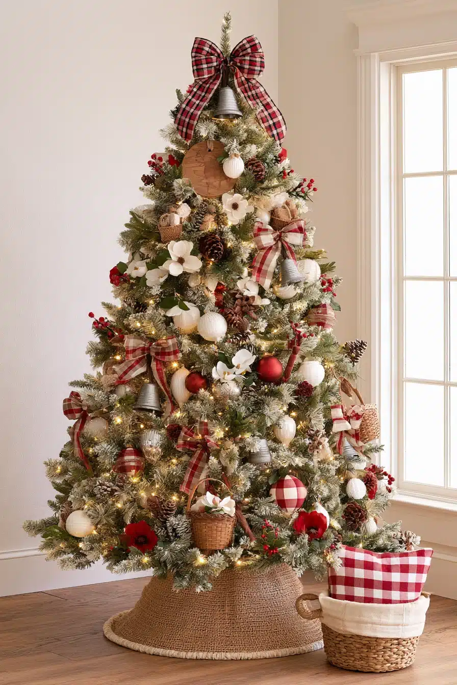 27 Magical White Christmas Tree Ideas For A Dreamy Holiday Home