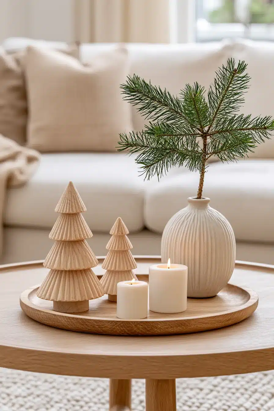 27 Christmas Coffee Table Decor Ideas Your Guests Will Love