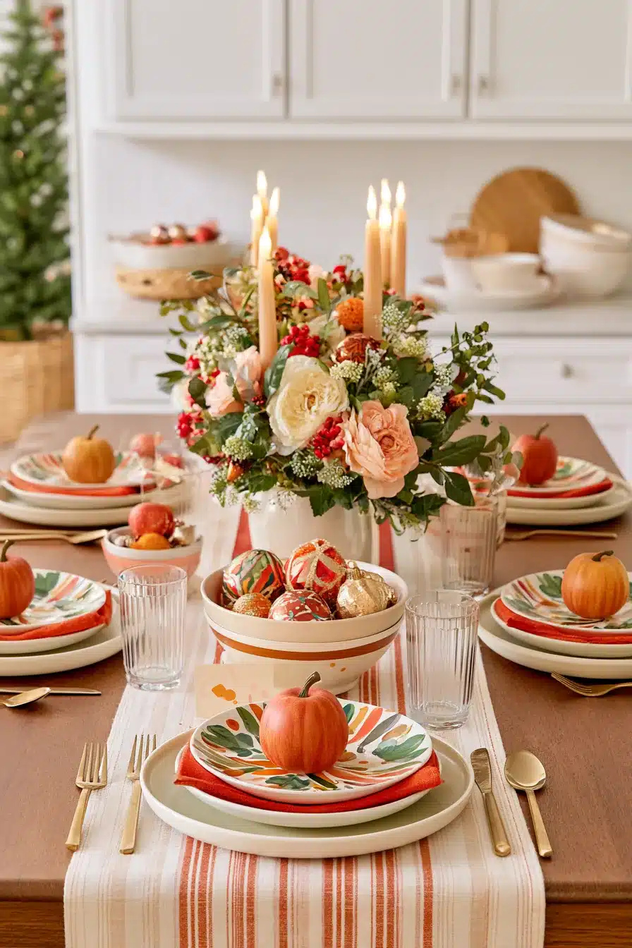 27 Cozy Christmas Table Settings Your Guests Will Love