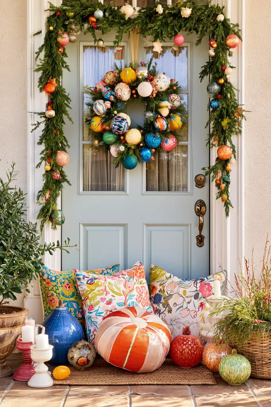 27 Magical Front Porch Christmas Decor Ideas For A Warm Holiday Welcome