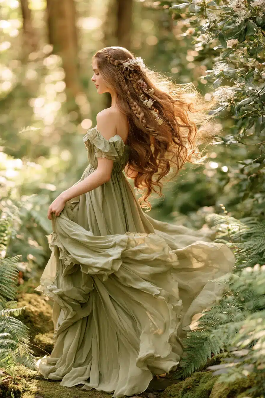 27 Dreamy Cottagecore Aesthetic Hairstyles for a Romantic Countryside Look