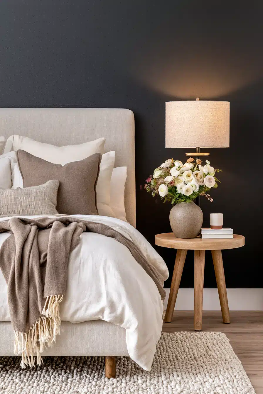 27 Chic Black Accent Wall Bedroom Ideas for Every Style