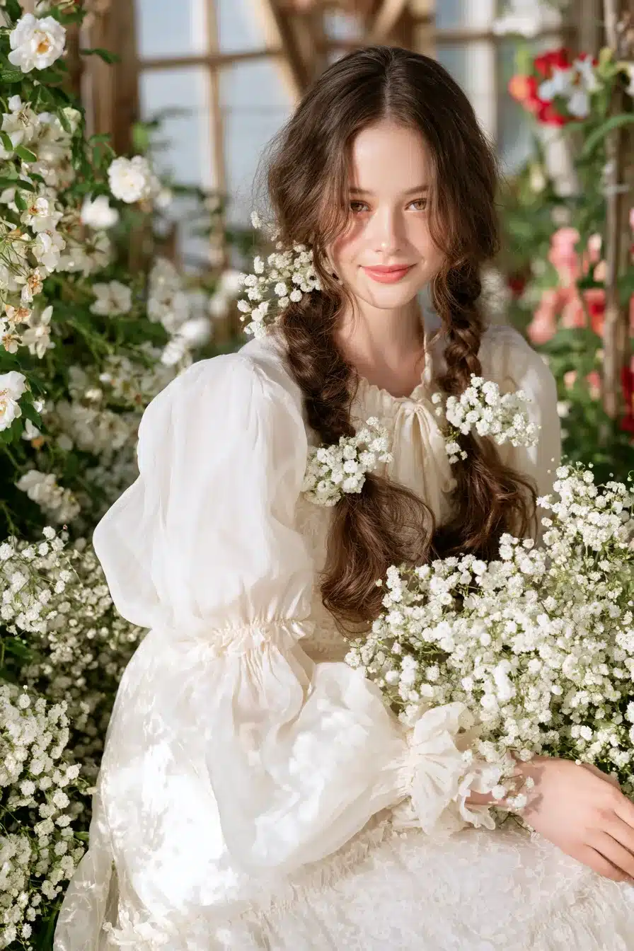 27 Dreamy Cottagecore Aesthetic Hairstyles for a Romantic Countryside Look