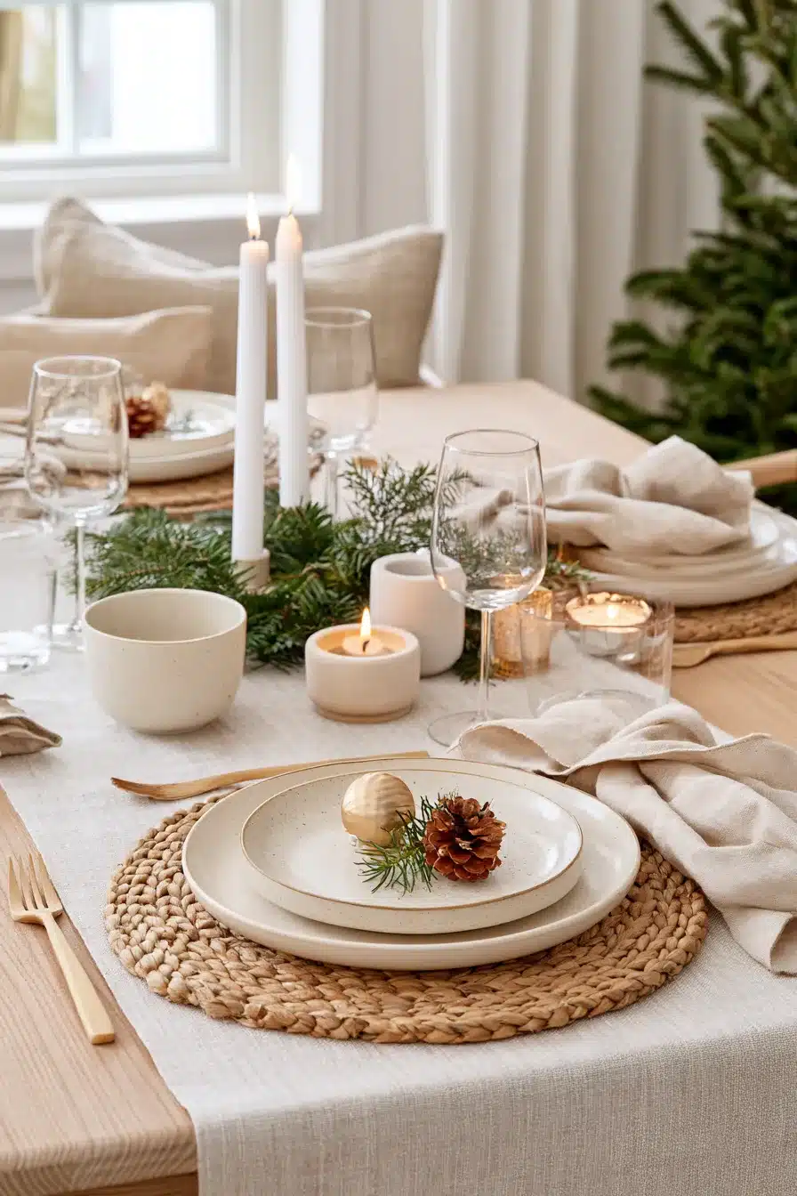 27 Cozy Christmas Table Settings Your Guests Will Love