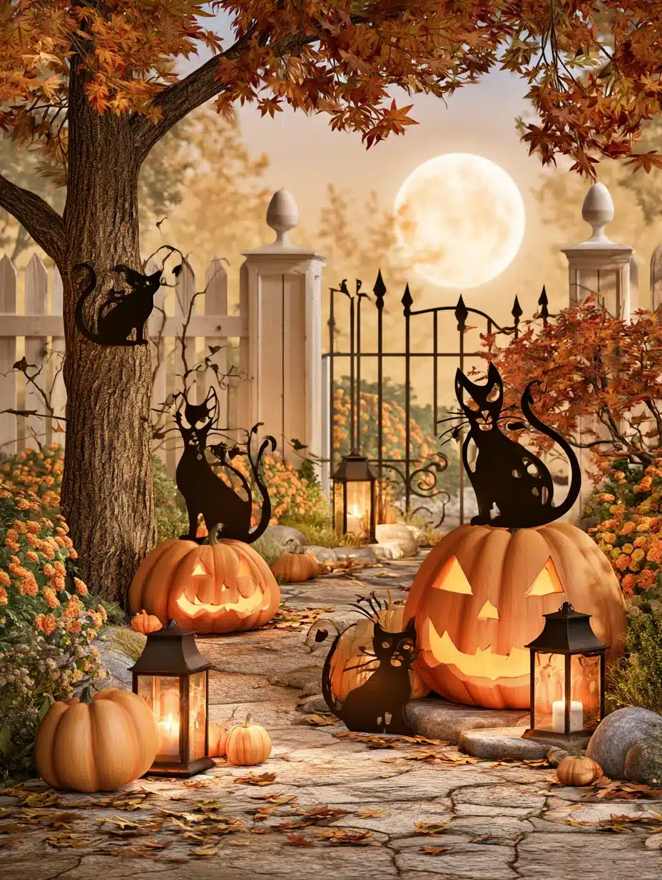 27 Spooky Halloween Yard Decorations for a Hauntingly Fun Outdoor Display