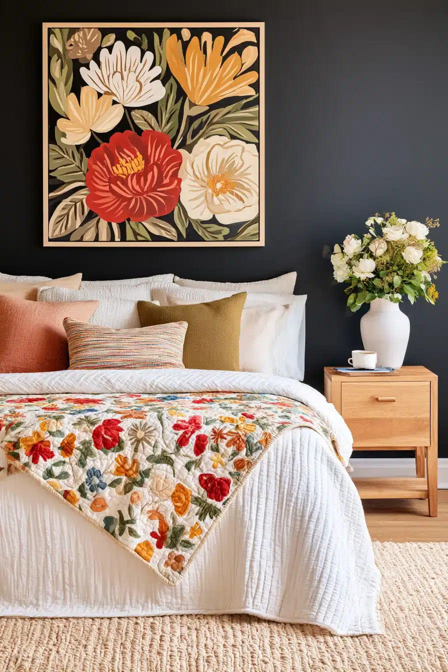 27 Chic Black Accent Wall Bedroom Ideas for Every Style