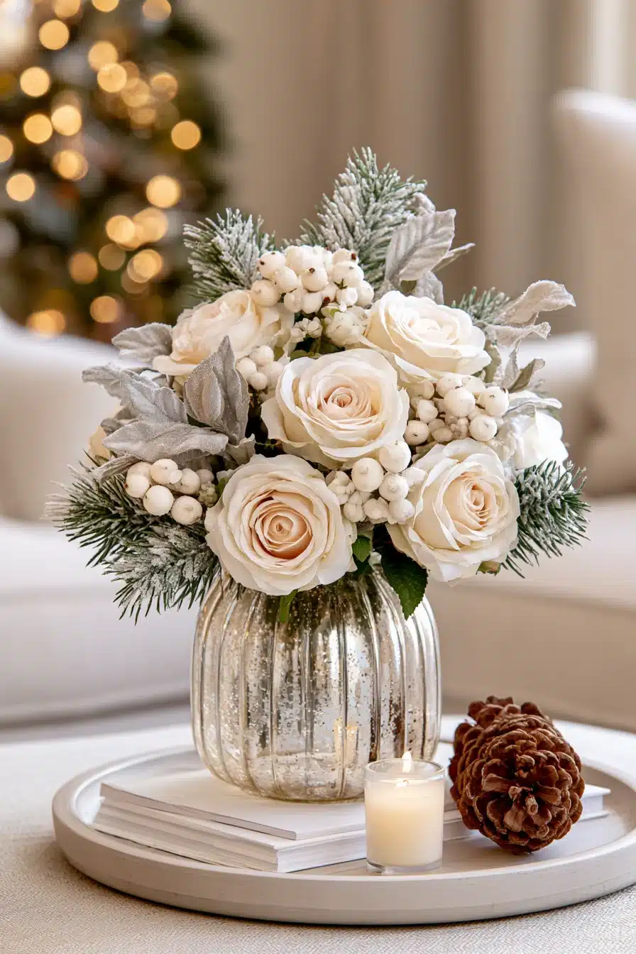 27 Christmas Coffee Table Decor Ideas Your Guests Will Love