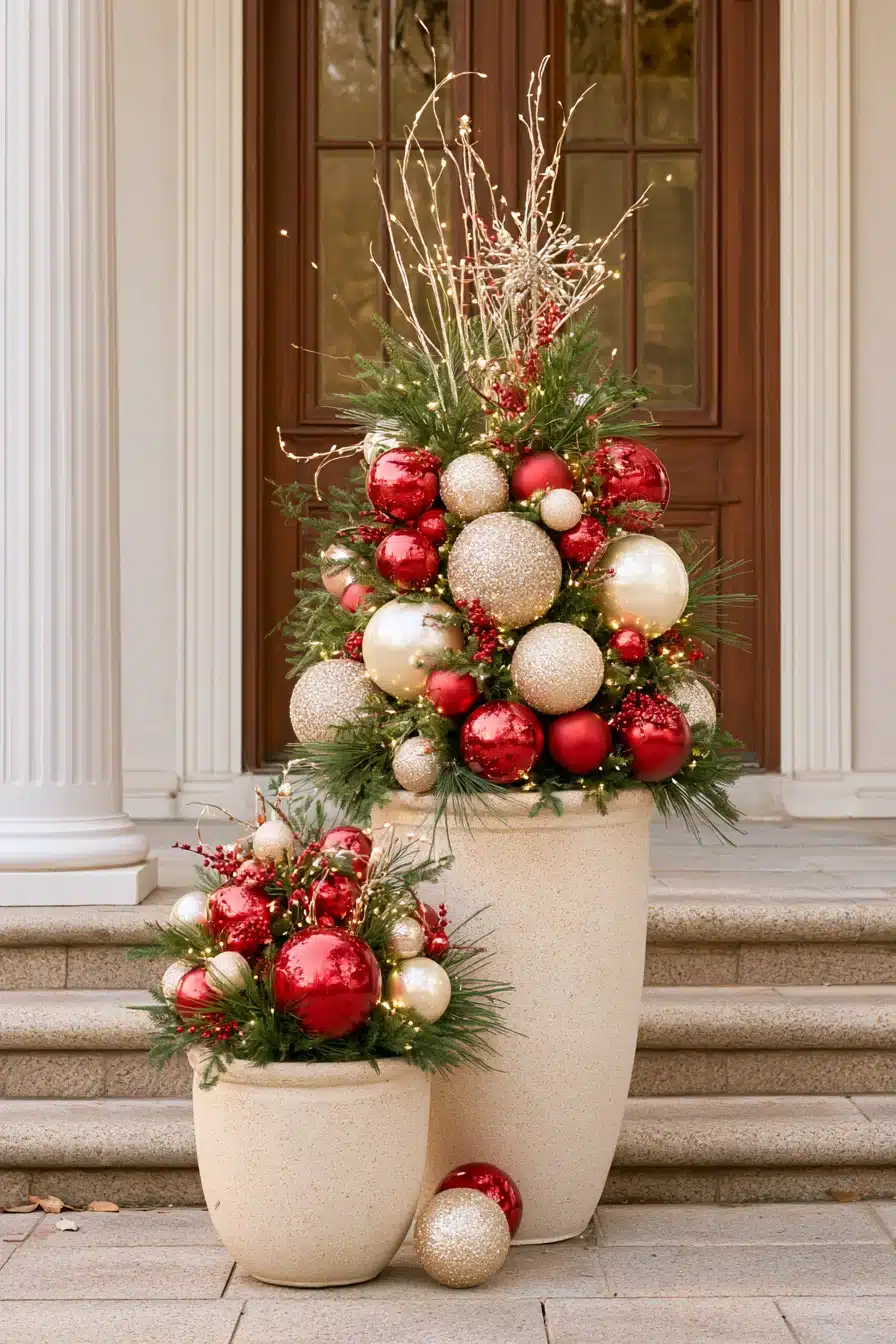 27 Magical Front Porch Christmas Decor Ideas For A Warm Holiday Welcome