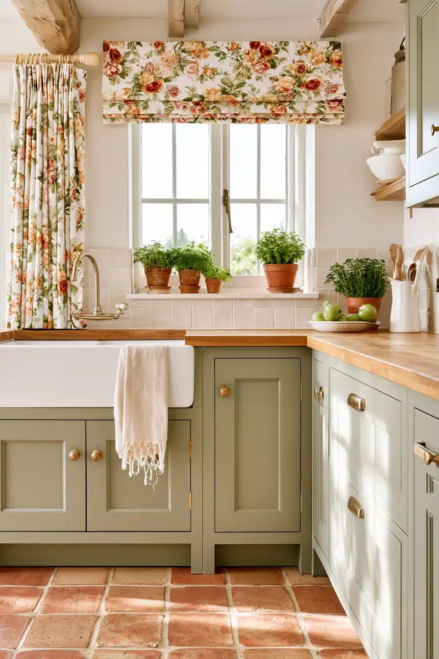 27 Charming Cottagecore Kitchen Decor Ideas for a Cozy Country Home