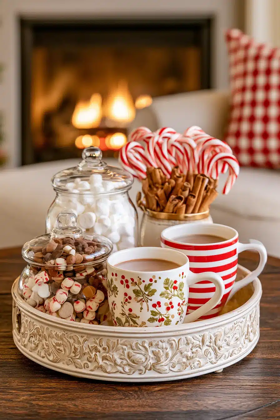 27 Christmas Coffee Table Decor Ideas Your Guests Will Love