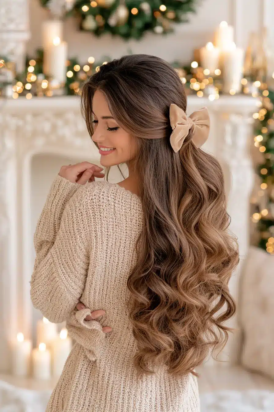 27 Gorgeous Christmas Hair Ideas For A Magical Festive Look
