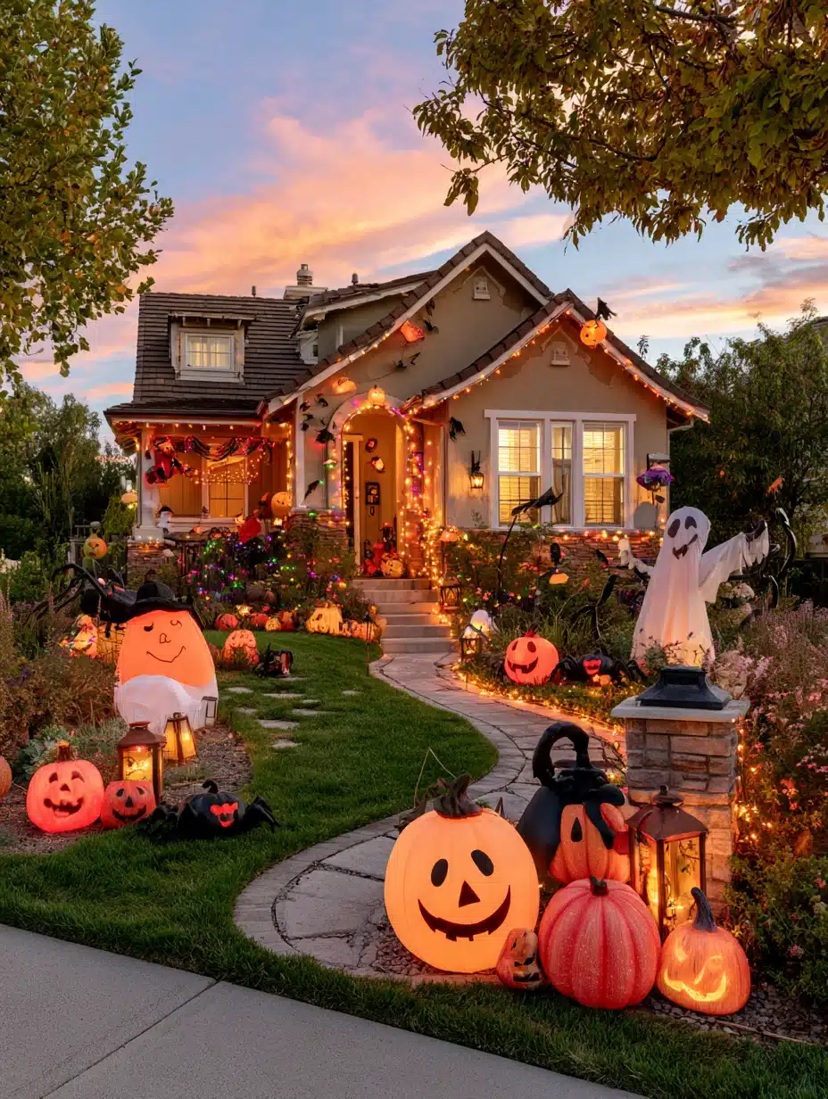 27 Spooky Halloween Yard Decorations for a Hauntingly Fun Outdoor Display