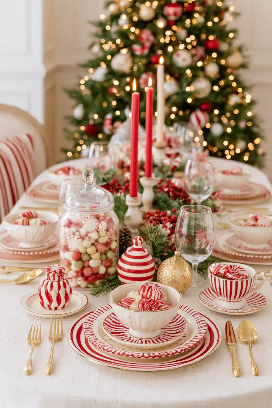 27 Cozy Christmas Table Settings Your Guests Will Love