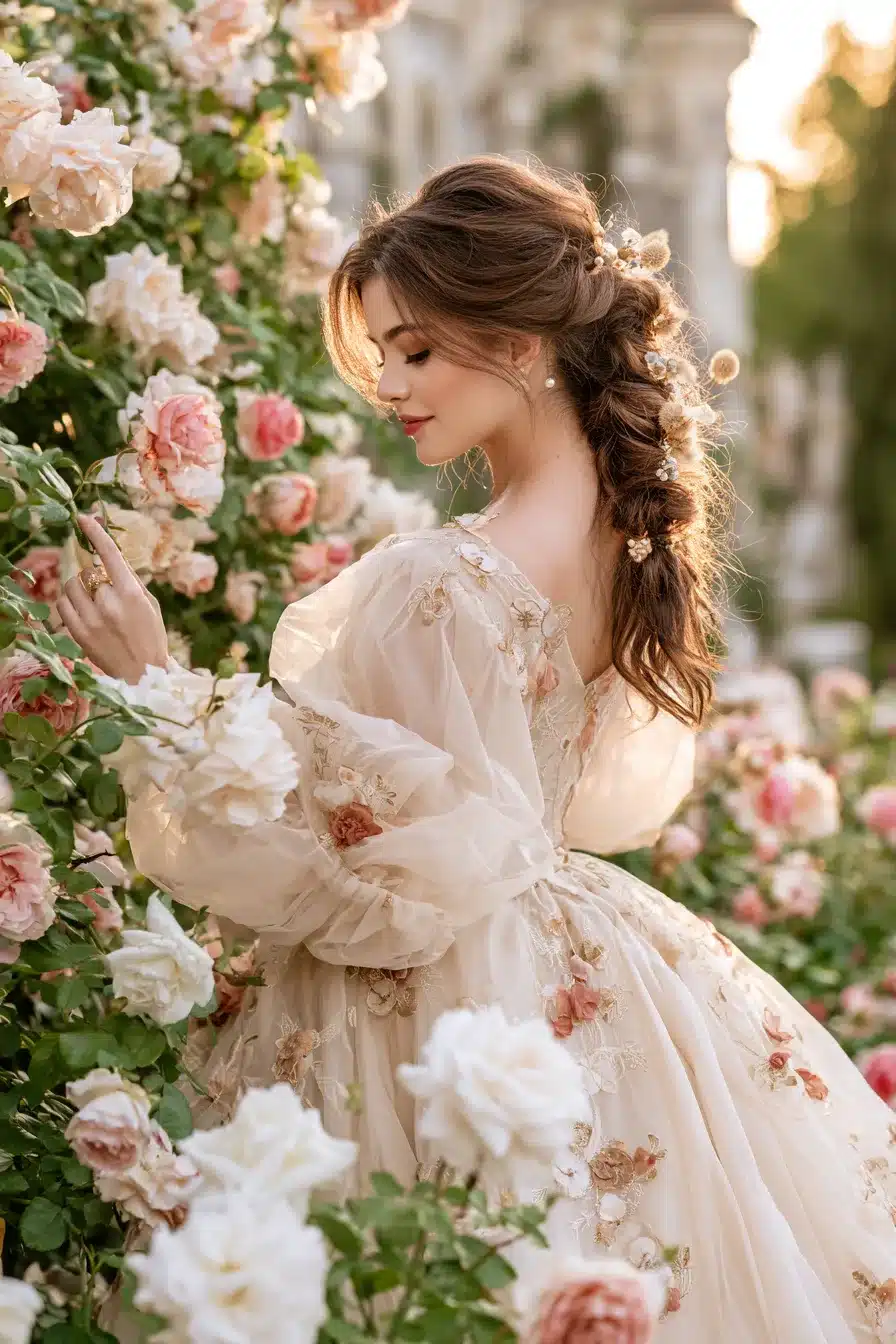 27 Dreamy Cottagecore Aesthetic Hairstyles for a Romantic Countryside Look