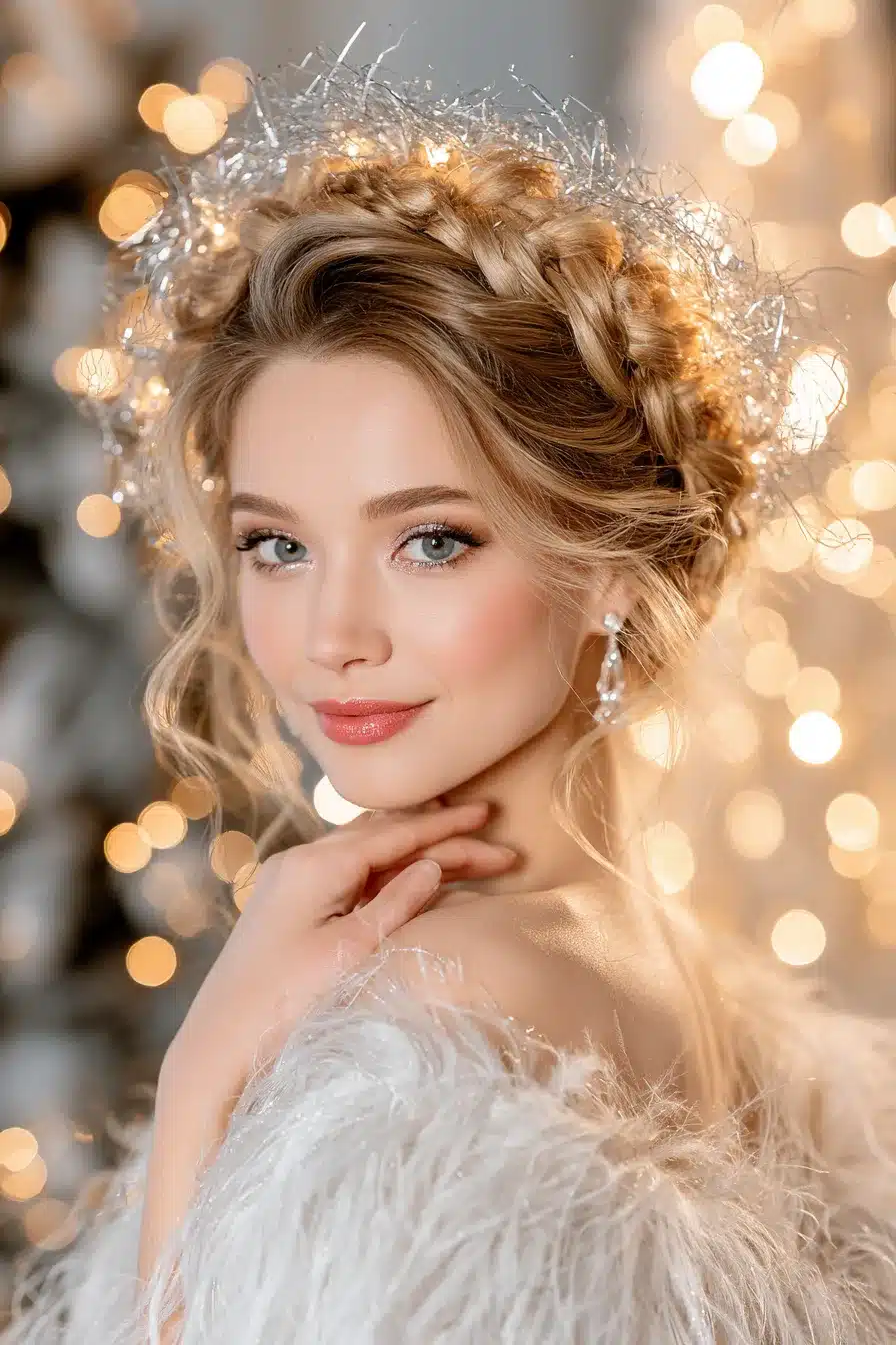 27 Gorgeous Christmas Hair Ideas For A Magical Festive Look