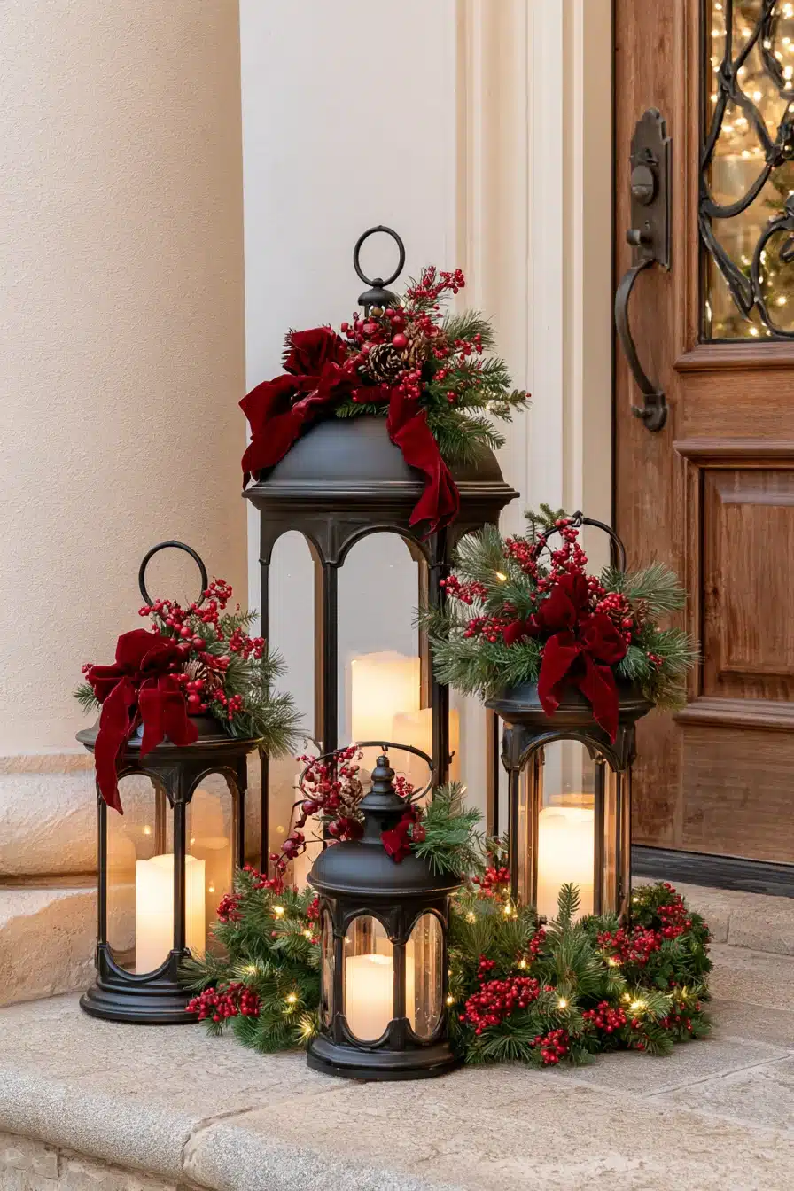 27 Magical Front Porch Christmas Decor Ideas For A Warm Holiday Welcome