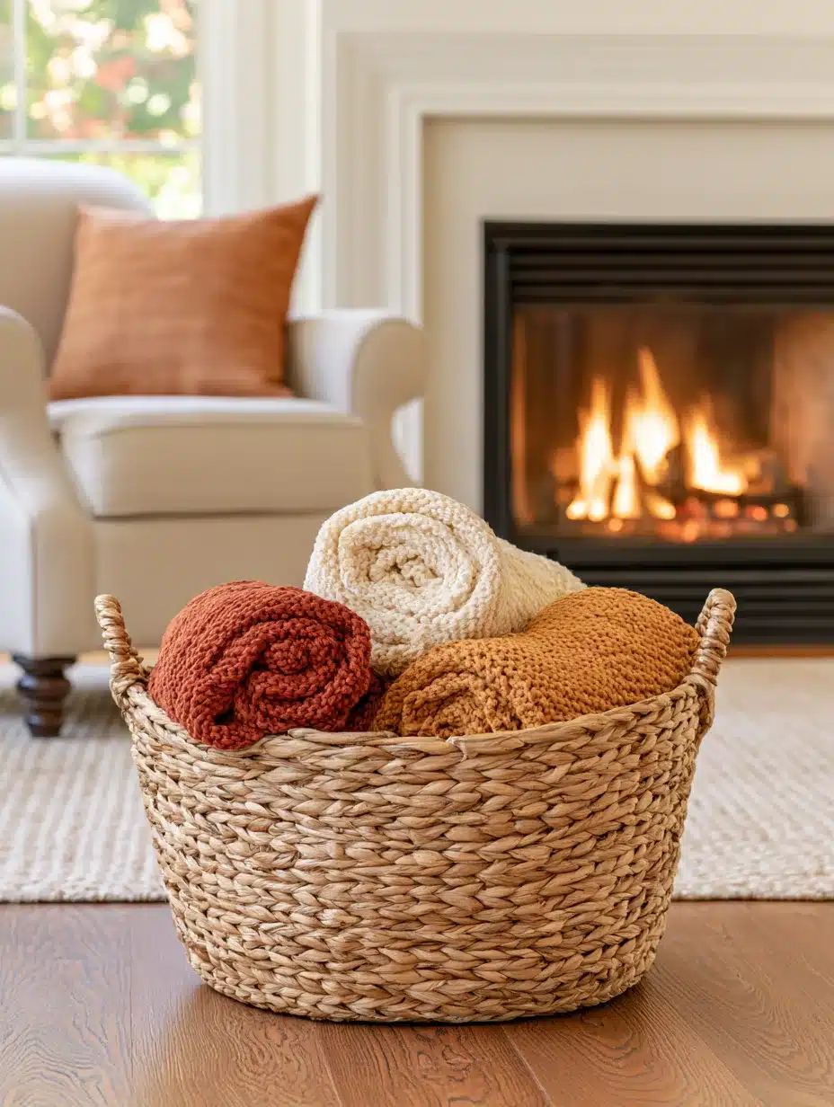 27 Charming Fall Basket Ideas for a Cozy Seasonal Display