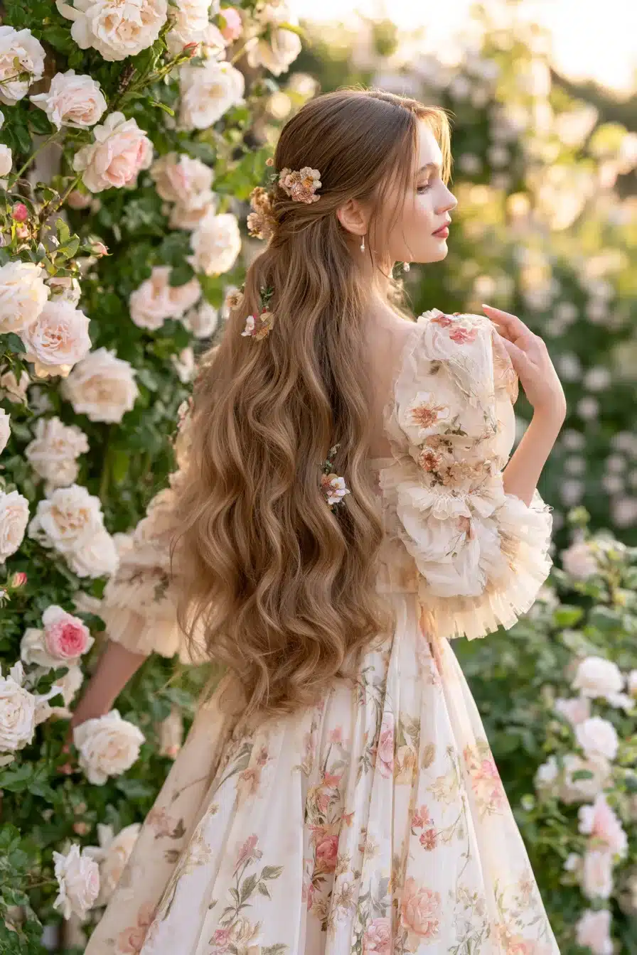 27 Dreamy Cottagecore Hairstyles for Long Hair You Will Love