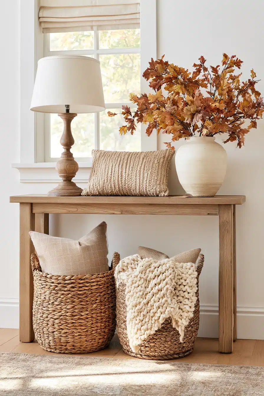 27 Beautiful Fall Entryway Looks to Welcome the Season