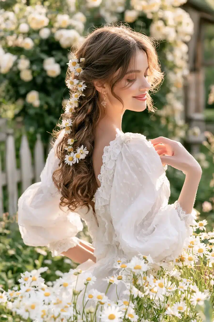27 Dreamy Cottagecore Aesthetic Hairstyles for a Romantic Countryside Look