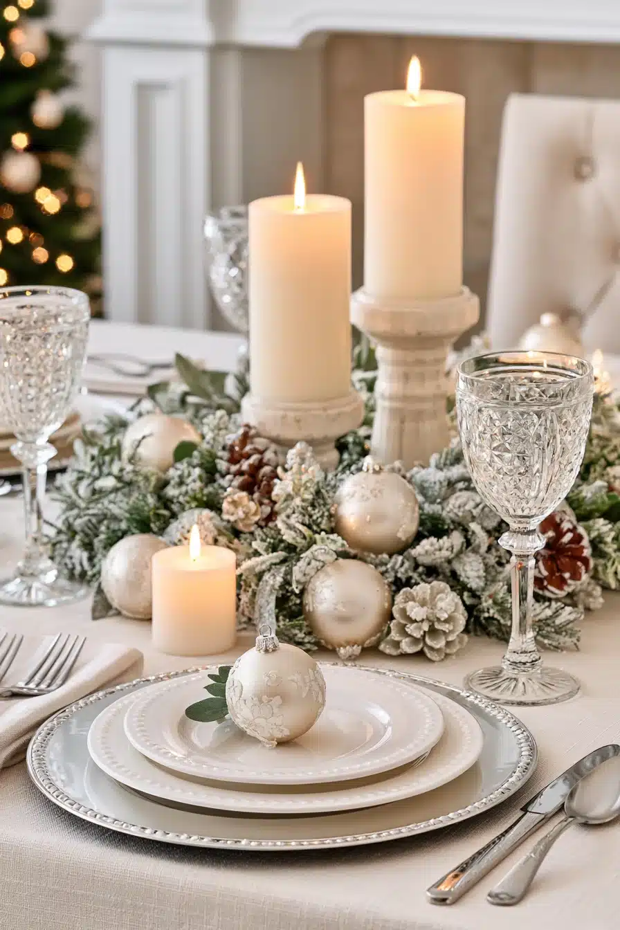 27 Cozy Christmas Table Settings Your Guests Will Love