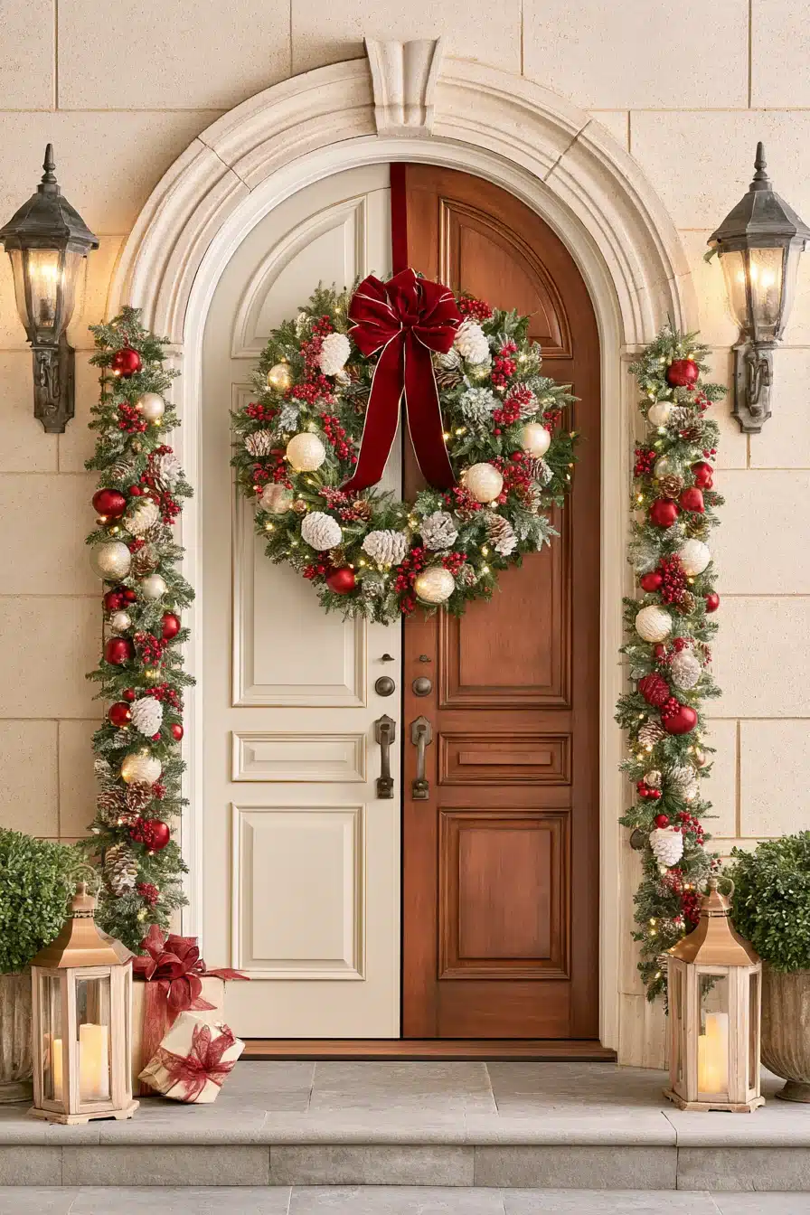 27 Magical Front Porch Christmas Decor Ideas For A Warm Holiday Welcome
