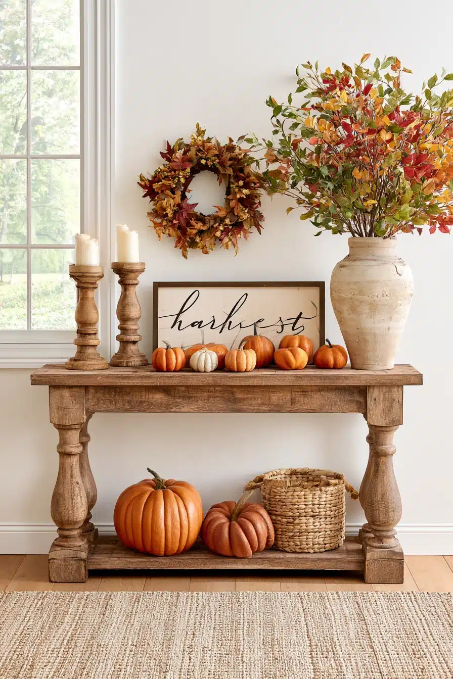 27 Beautiful Fall Entryway Looks to Welcome the Season
